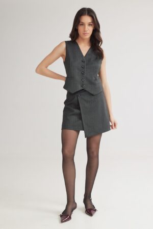 In Motion Skirt Grey - 4Tailors
