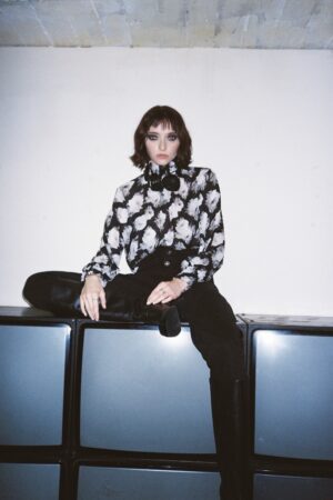 Aretha Floral Blouse - STEFANIA FRANGISTA