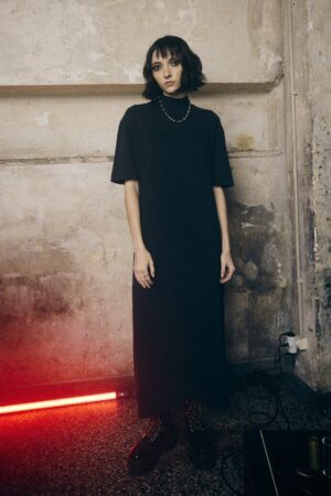 Ringo Black Dress - STEFANIA FRANGISTA