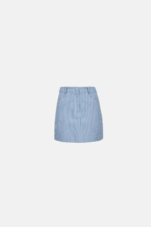 ARACAJU DENIM MINI SKIRT - STEFANIA VAIDANI