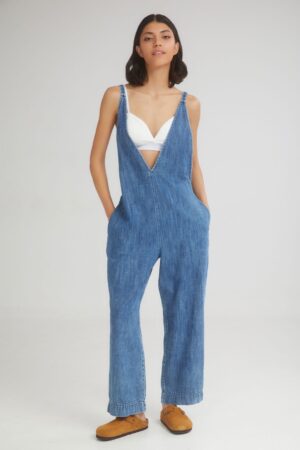 The Soft Serve Jumpsuit Denim -4Tailors