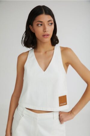 The Frozen Yogurt Top White - 4Tailors