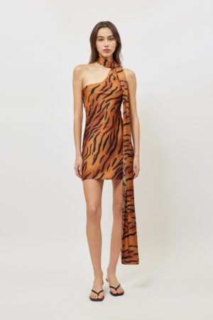 Serena Printed Dress - SUNSETGO