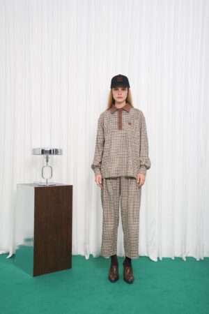 Observer Polo Blouse Brown - ARPYES