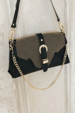 "Go your own way" shoulder bag - Individual Art Leather