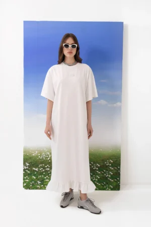 Easy Living Dress White - ARPYES