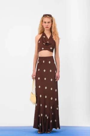 Daisy Skirt Brown - ARPYES