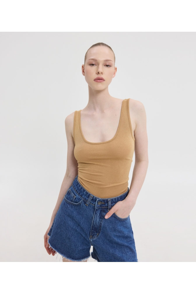 Alexa Denim Shorts - SUNSETGO - Image 3