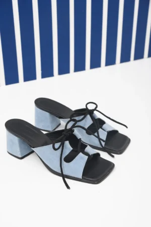 Mango Mules Blue - ARPYES