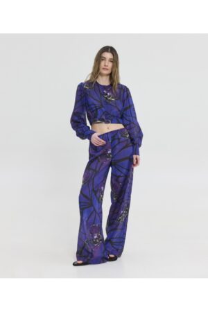 Luna Printed Pants - SUNSETGO