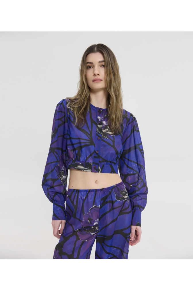 Luna Crop Shirt - SUNSETGO - Image 3