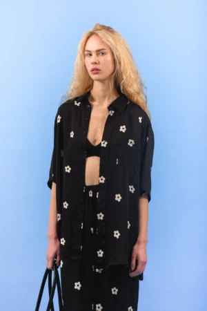 Daisy Shirt Black - ARPYES