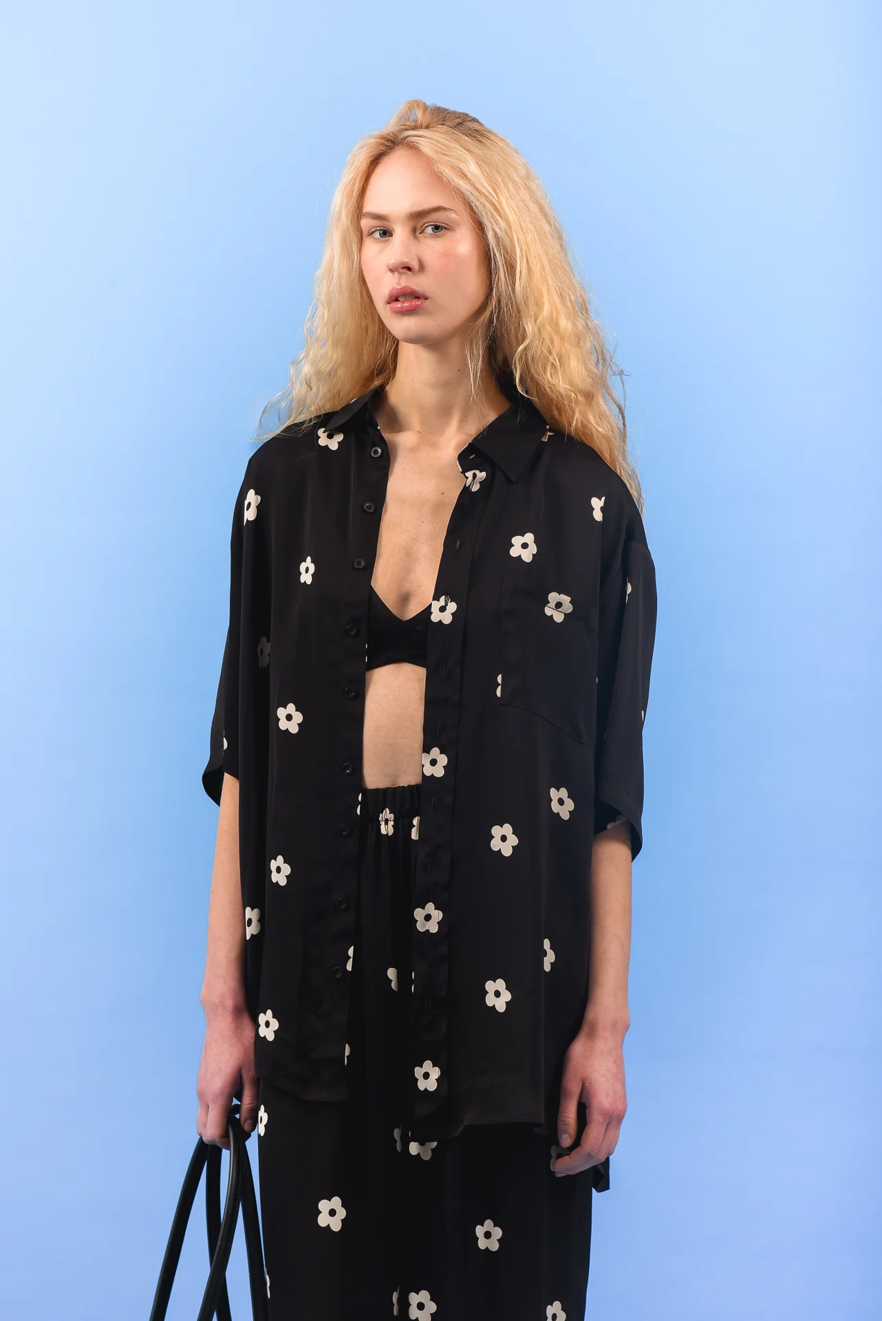 Daisy Shirt Black - ARPYES