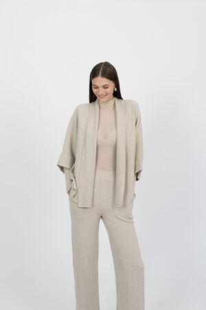 Beige Cardigan - CacheCacheClo