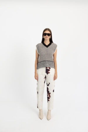Cow Printed Jeans - CacheCacheClo