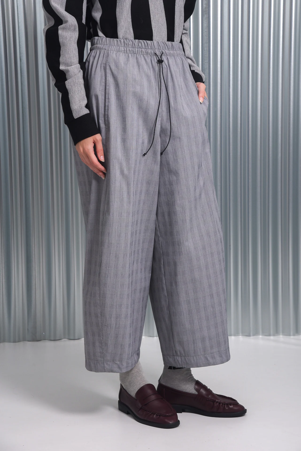 SHINOBI PANTS PLAID - ARPYES