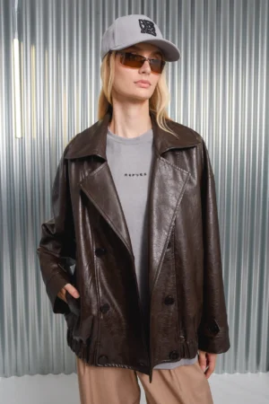 Hebi Jacket Brown - ARPYES