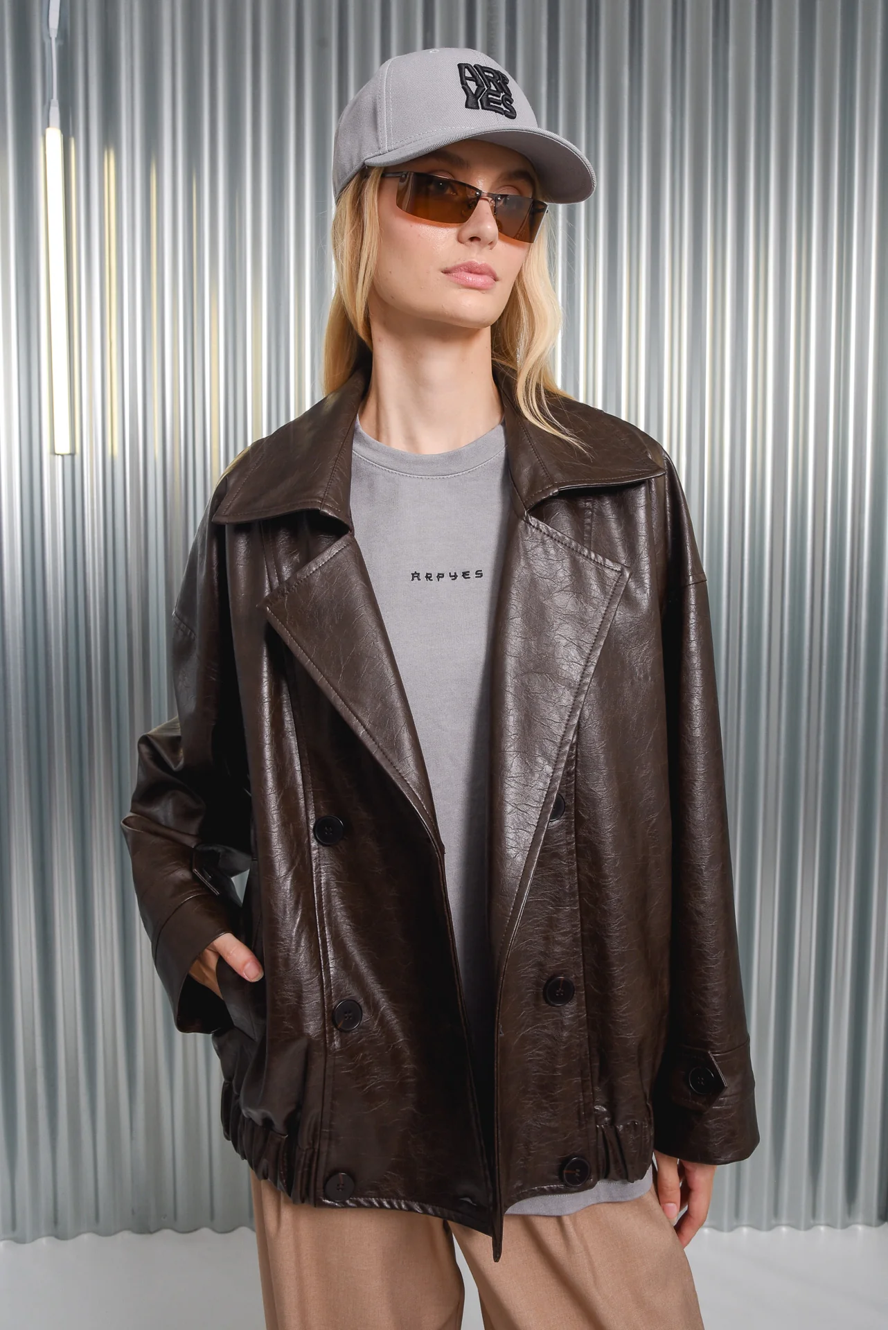 Hebi Jacket Brown - ARPYES