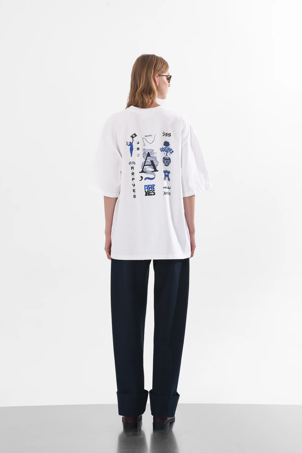 Lucky T-Shirt White - ARPYES - Image 3