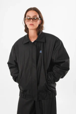 Draco Faux Leather Jacket - ARPYES