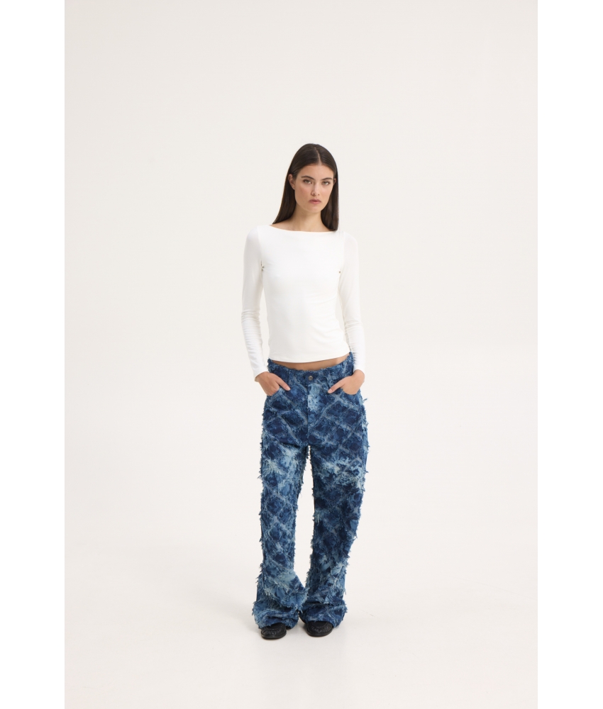 Monica Rhombus Jeans - SUNSETGO - Image 3