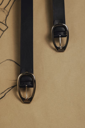 "Sweet emotion" leather belt - Individual Art Leather