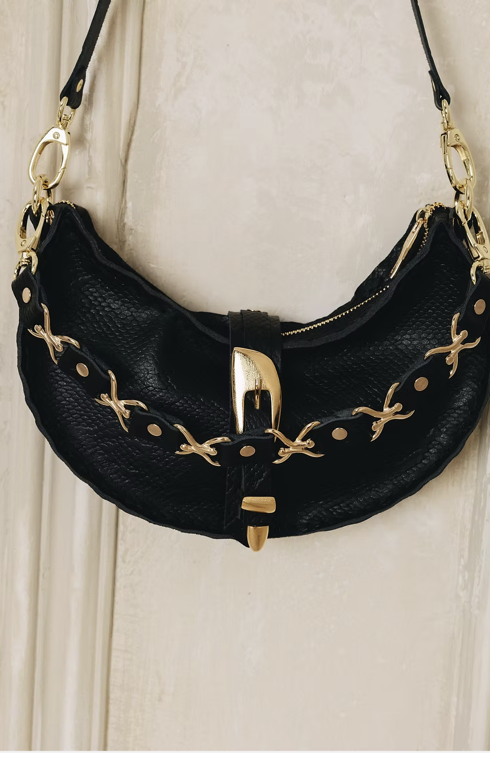 "More than this" shoulder bag, black - Image 2