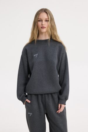 Mabel Sweatshirt Grey - SUNSETGO